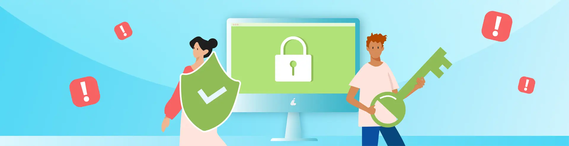 Chave para a segurança online.